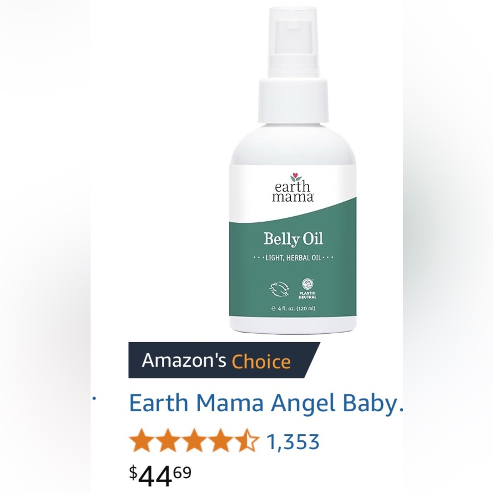 Belly Oil - Herbal Moisturizer